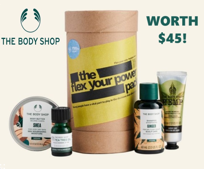 Win a $45 THE BODY SHOP Gift Package