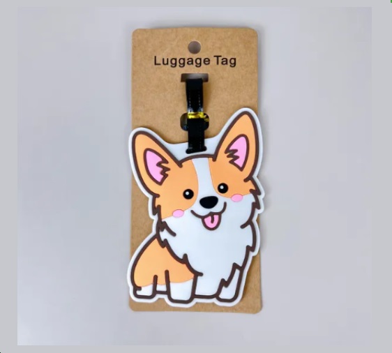Win 1 of 5 Cute Dog Luggage Tags