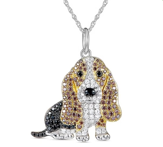 Win 1 of 3 CRYSTAL Dog Necklaces