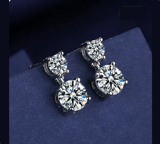 Win 1 of 3 SILVER Plated Crystal Earrings