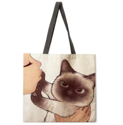 Cute Cat Tote Bag