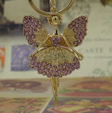 CRYSTAL Fairy Keychain
