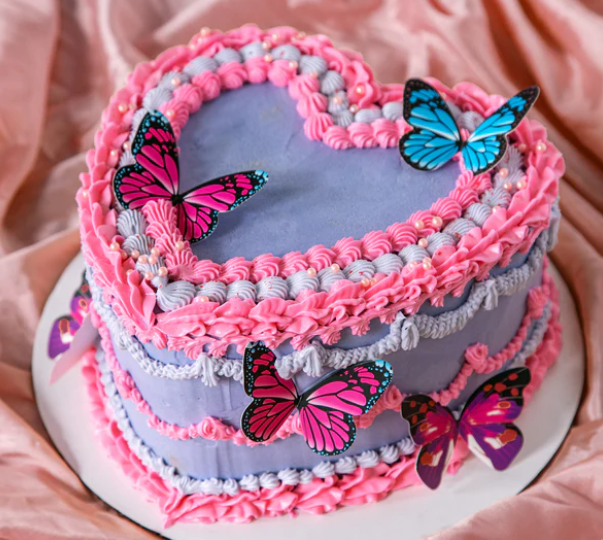 Beautiful Cake Heart