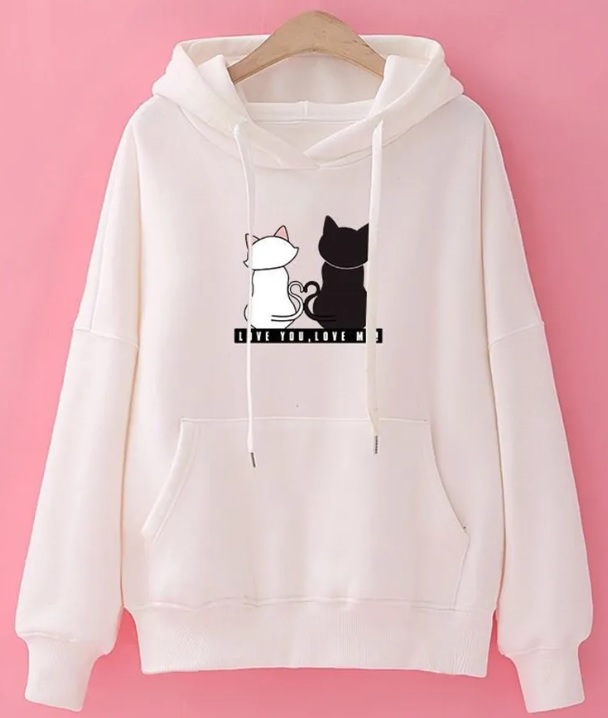 Cat Hoodie Sweatshirt