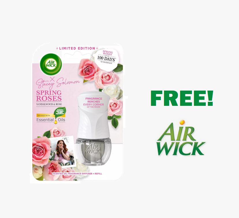 FREE Airwick Plug-In Diffuser