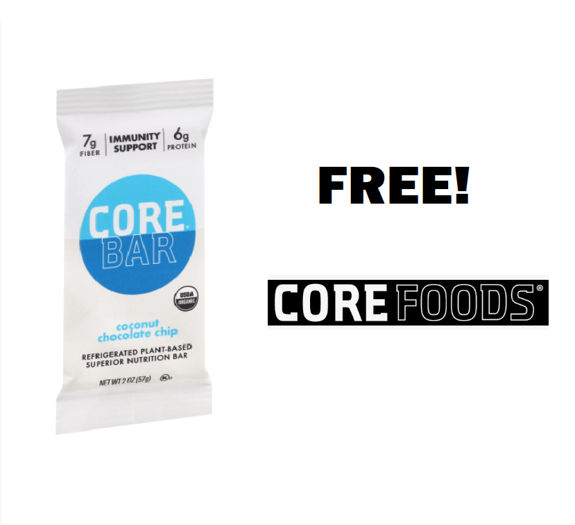 FREE CORE Coconut Chip Nutrition Bar