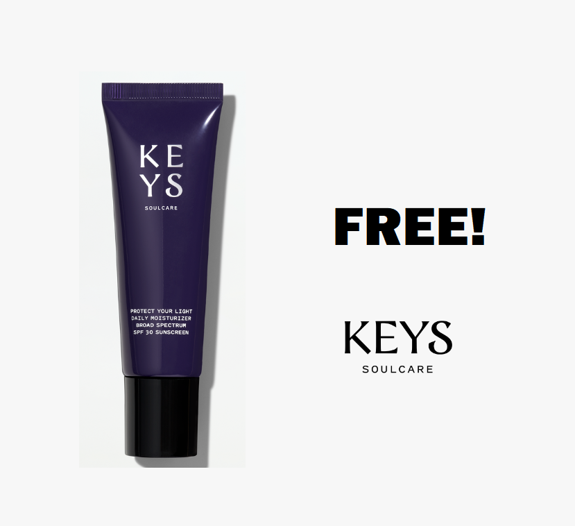 FREE Keys Soulcare Protect Your Light Daily Moisturizer with SPF 30