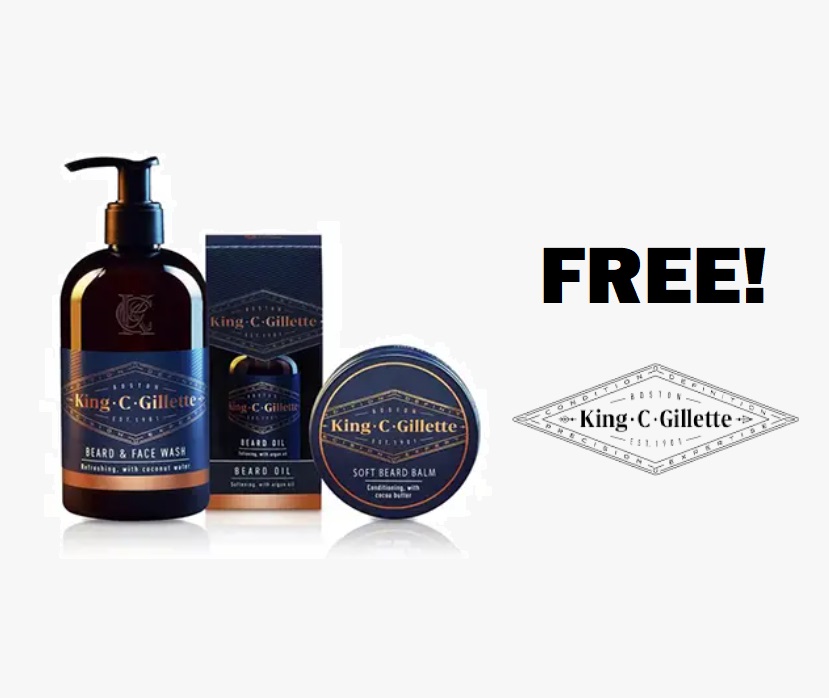 FREE King C. Gillette Shaving Bundles