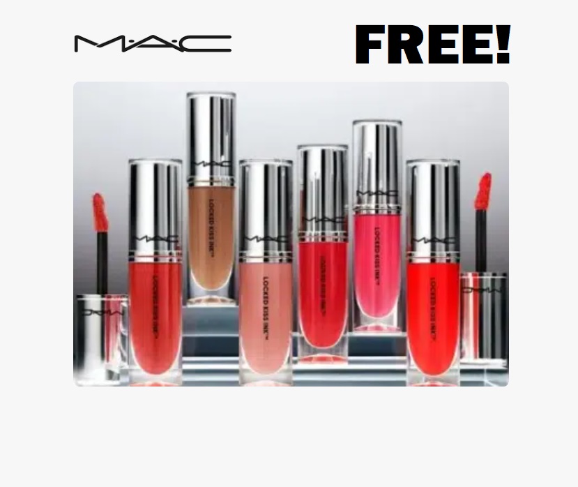 FREE M·A·C Locked Kiss Ink 24 Hours Lipstick