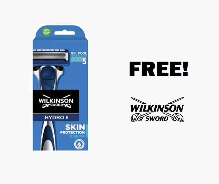 FREE Wilkinson Sword Razor!