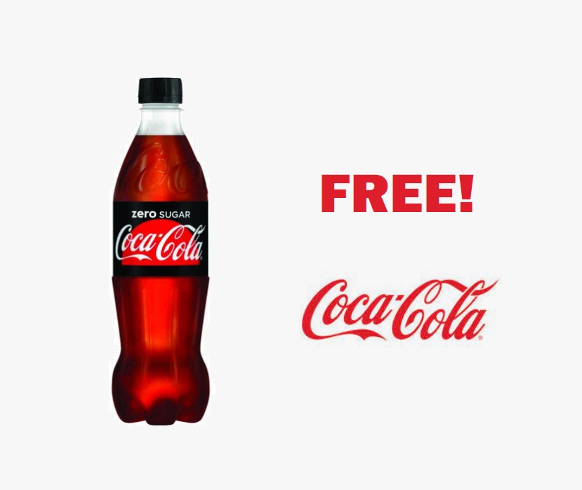 FREE Coca-Cola Zero Bottle