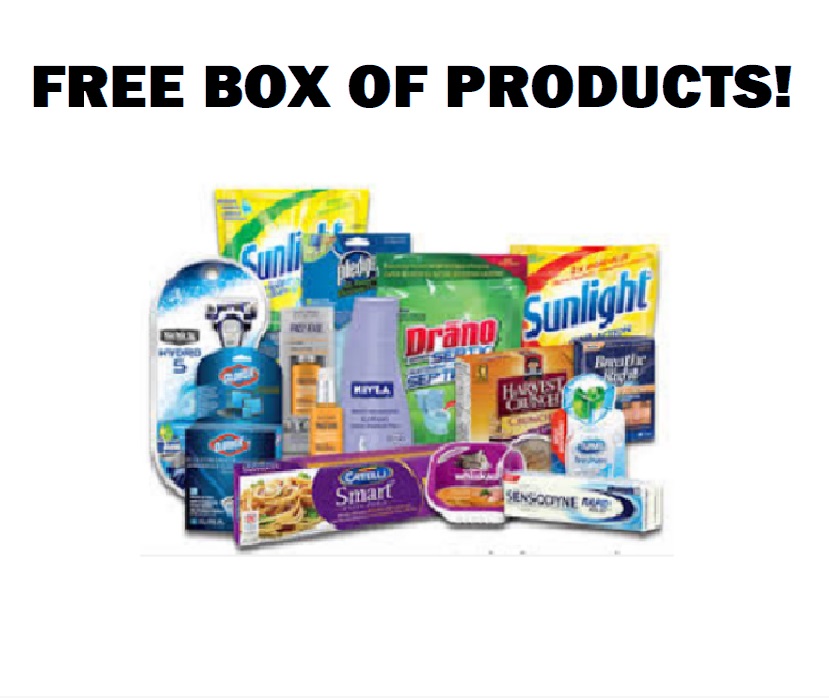 FREE BOX of Products from Sample Source no.4