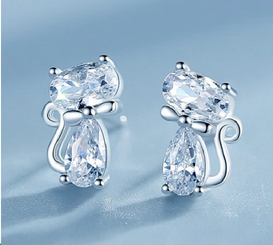 online contests, sweepstakes and giveaways - Win 1 of 6 CRYSTAL Cat Earrings. A dozen other Sweepstakes, Competitions or Contests going on at Sto