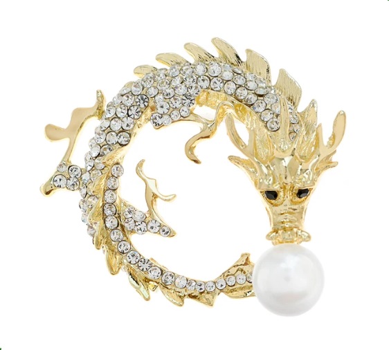Win 1 of 5 CRYSTAL Dragon Brooches