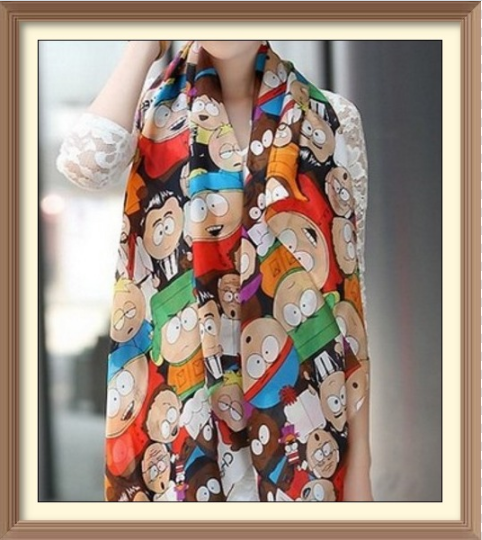 Win 1 of 12 South Park Chiffon Scarves